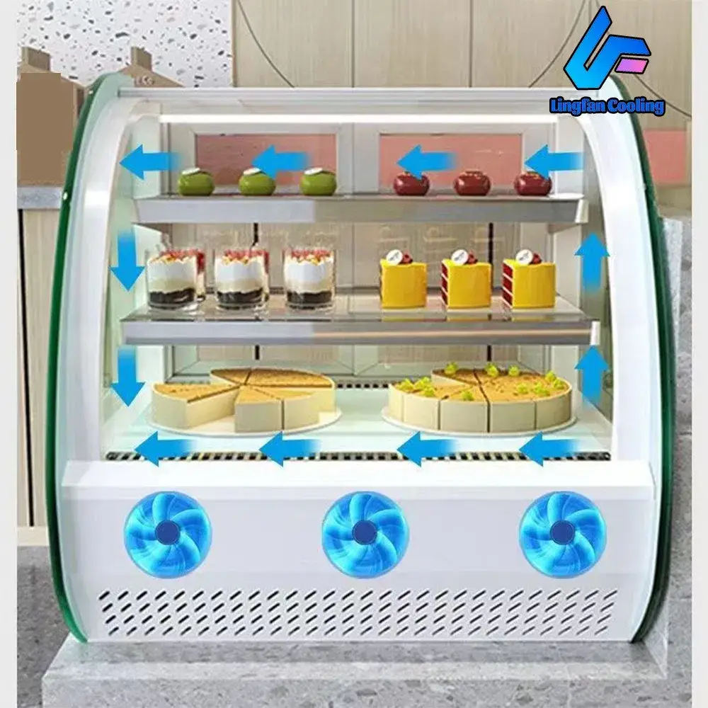 Điều khiển nhiệt độ thông minh cho tủ kính trưng bày bánh ngọt cổ điển