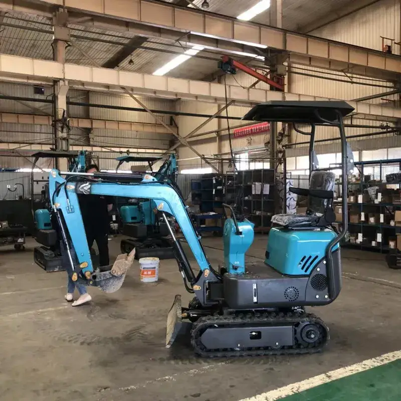 Máy xúc mini 2021: Thông minh và linh hoạt trong việc di chuyển đất