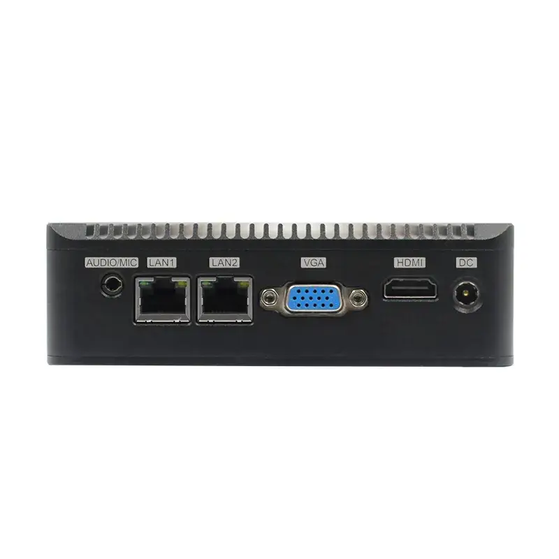 Máy tính công nghiệp không quạt N5000 2LAN DDR4 2COM - Thiết bị nhỏ gọn cho môi trường công nghiệp