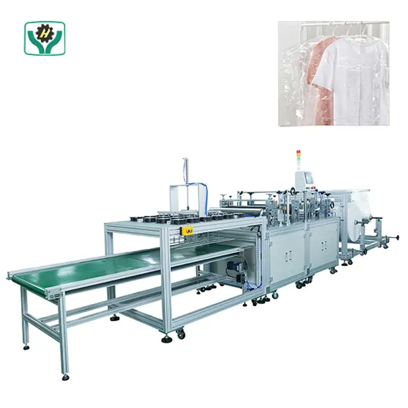 Máy vải không dệt tự động, phù hợp cho sản xuất hàng loạt túi đựng áo vét