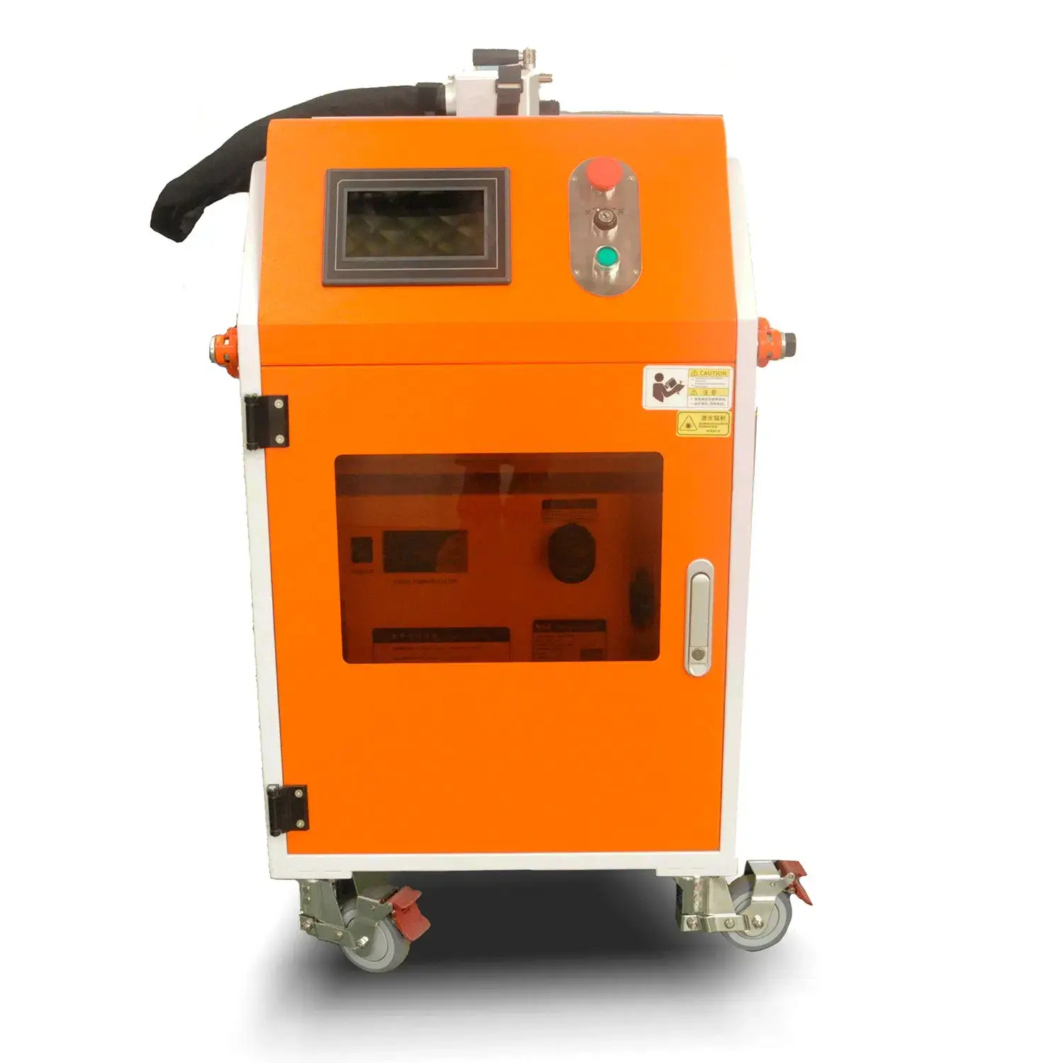 Máy làm sạch sơn, dầu và lớp phủ bằng công nghệ laser xung thân thiện với môi trường