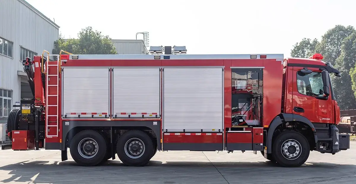 Nhà máy sản xuất xe cứu hỏa điện 6X6 chất lượng cao và đáng tin cậy
