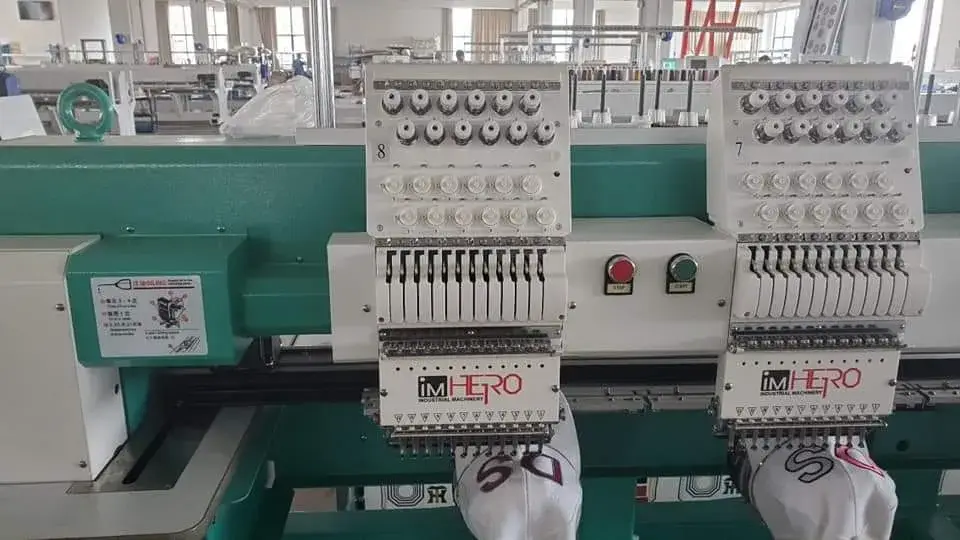 Thiết bị thêu 8 đầu - Máy làm mũ và nón chất lượng cao