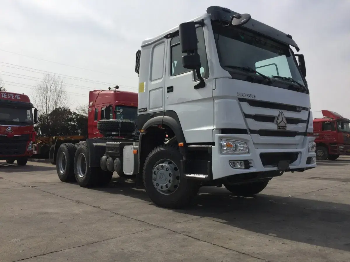 Tiêu đề mới: Xe tải lớn Sinotruk HOWO 6X4 - Xe kéo bánh /10 mới nhất