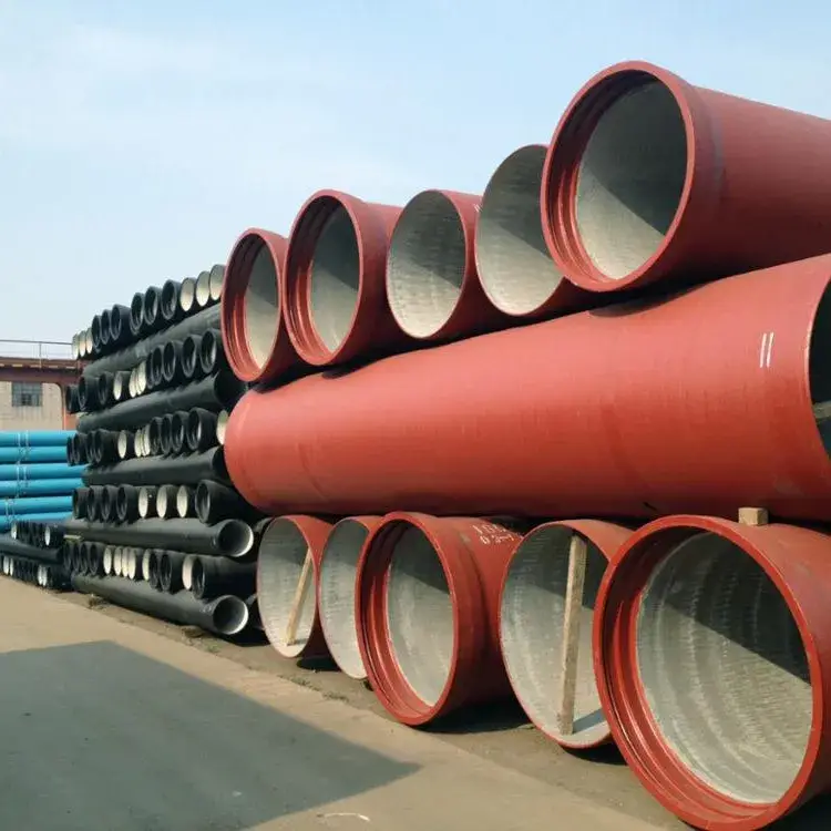 Những mẫu ống gang dẻo K9, K7, K8 và các loại khác tại Trung Quốc với chất lượng ISO2531, En545, En598