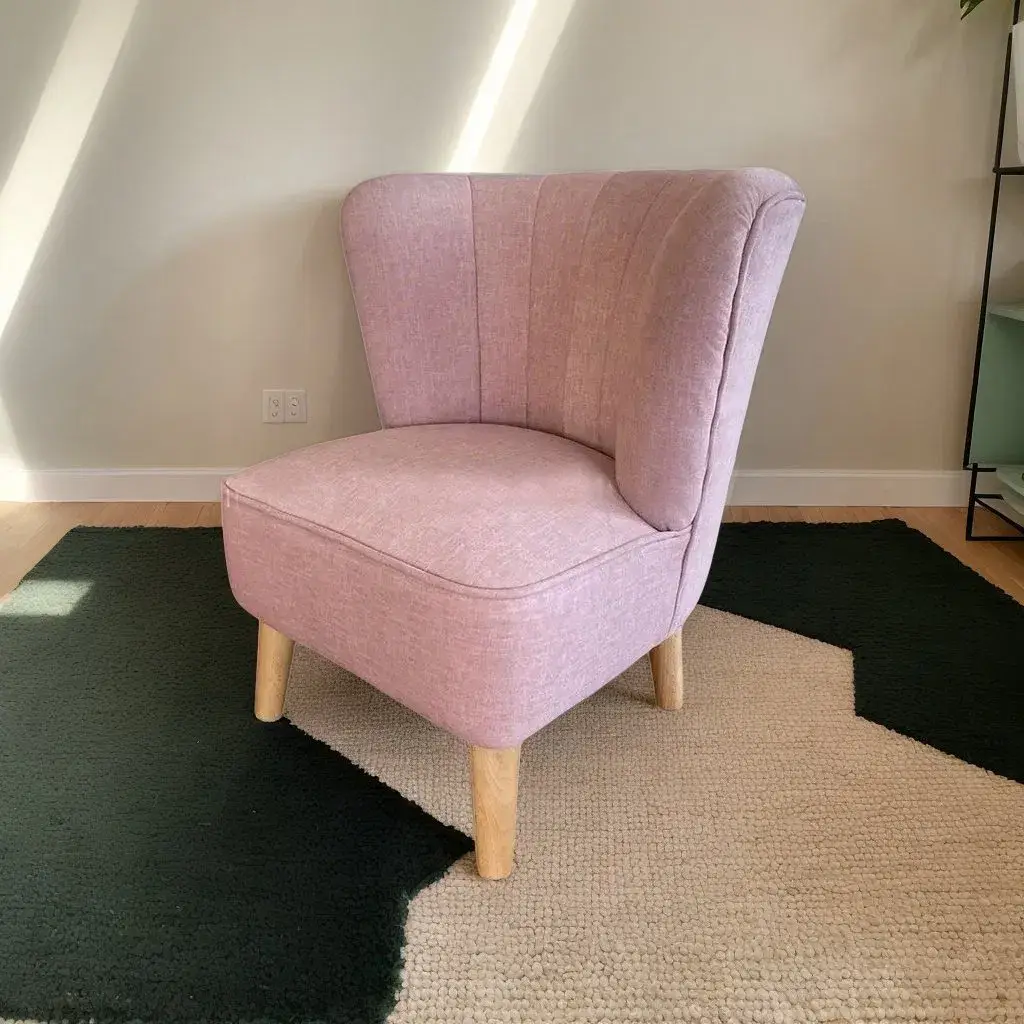 Bộ ghế sofa vỏ sò cho trẻ em với đệm êm ái và khung gỗ phổ biến cho gia đình