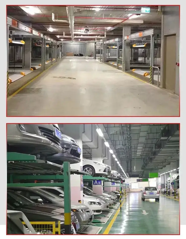 Giải pháp đỗ xe thông minh đa cấp tự động với chức năng nâng và trượt