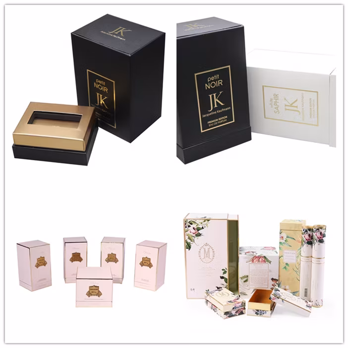 Hộp quà tặng nước hoa cao cấp với logo thiết kế riêng biệt cho mục đích lưu trữ hình ảnh 10-description