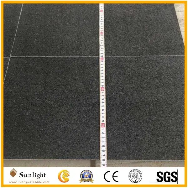 Đá Granit Đen Sesame G654: Lựa Chọn Hoàn Hảo Cho Sàn và Tường với Kích Thước Chuẩn