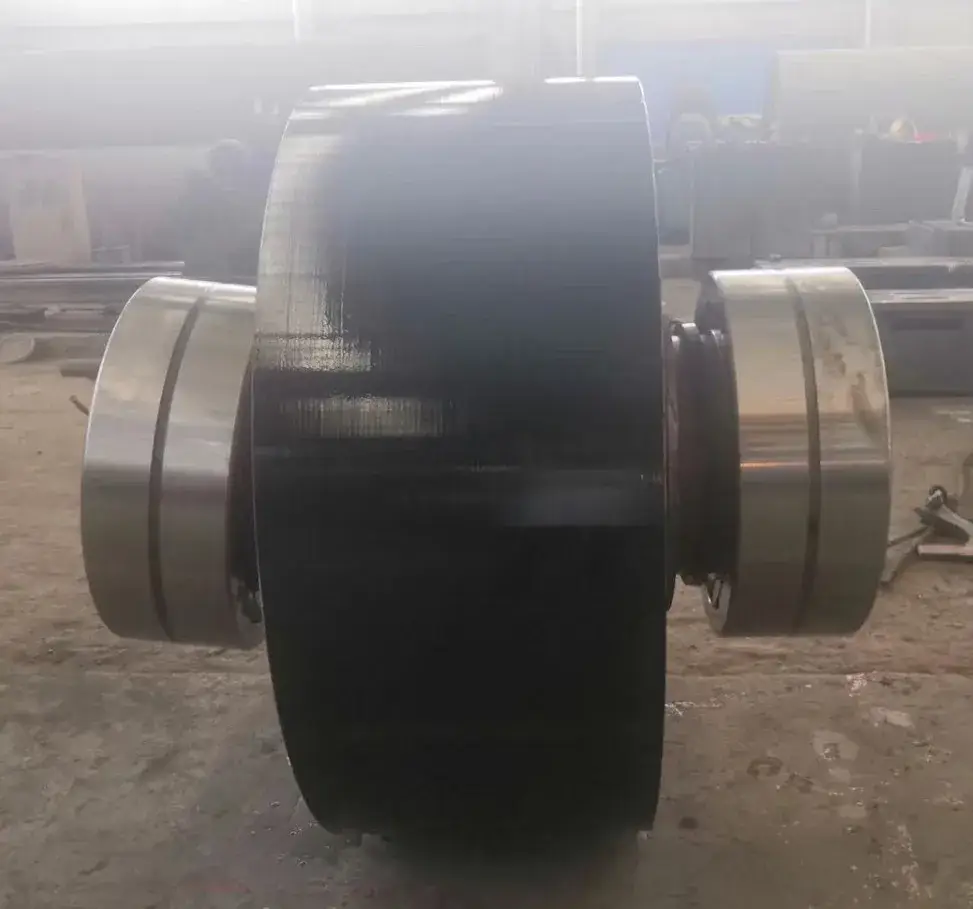 Bánh xe chất lượng cao giúp di chuyển lò nung một cách hiệu quả