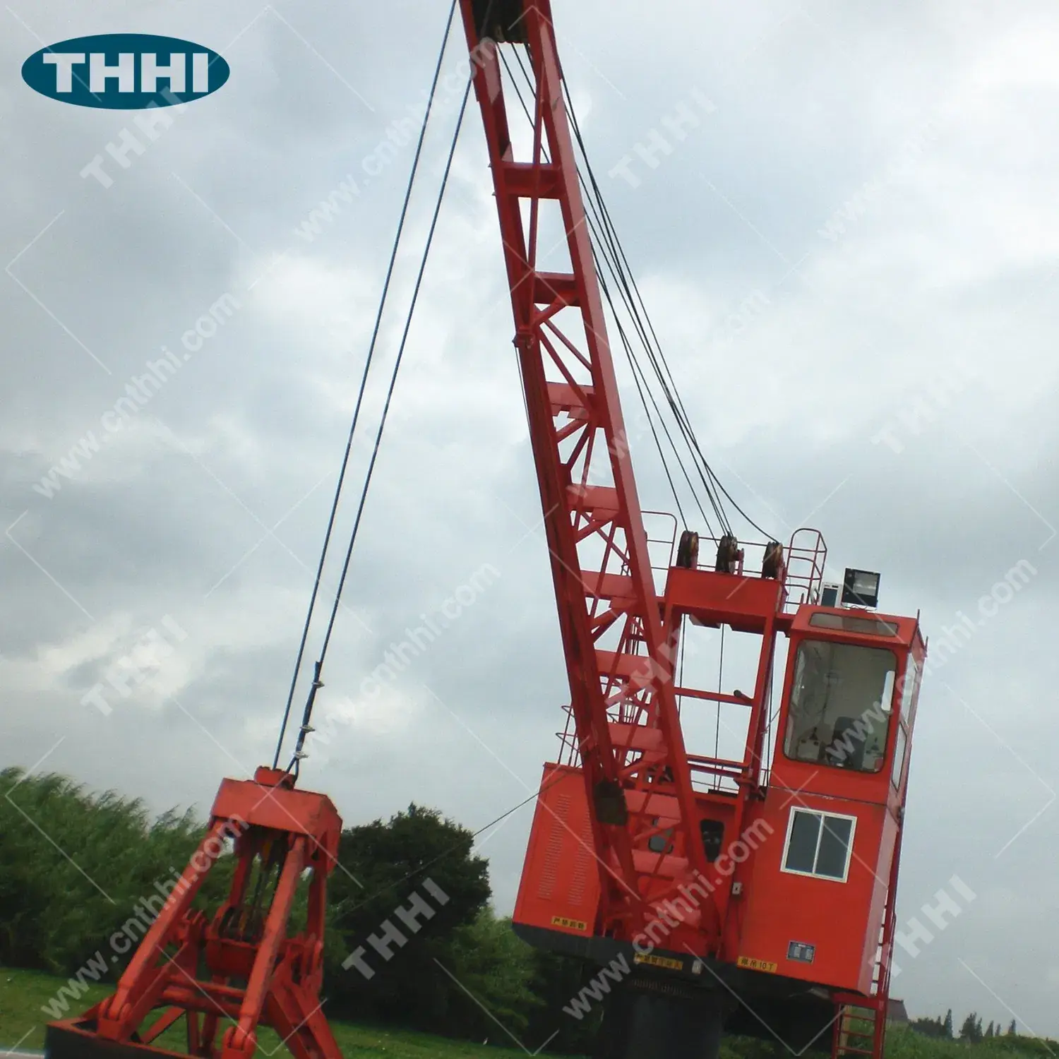 Cần cẩu cổng xưởng đóng tàu đơn 25 tấn và 30 mét