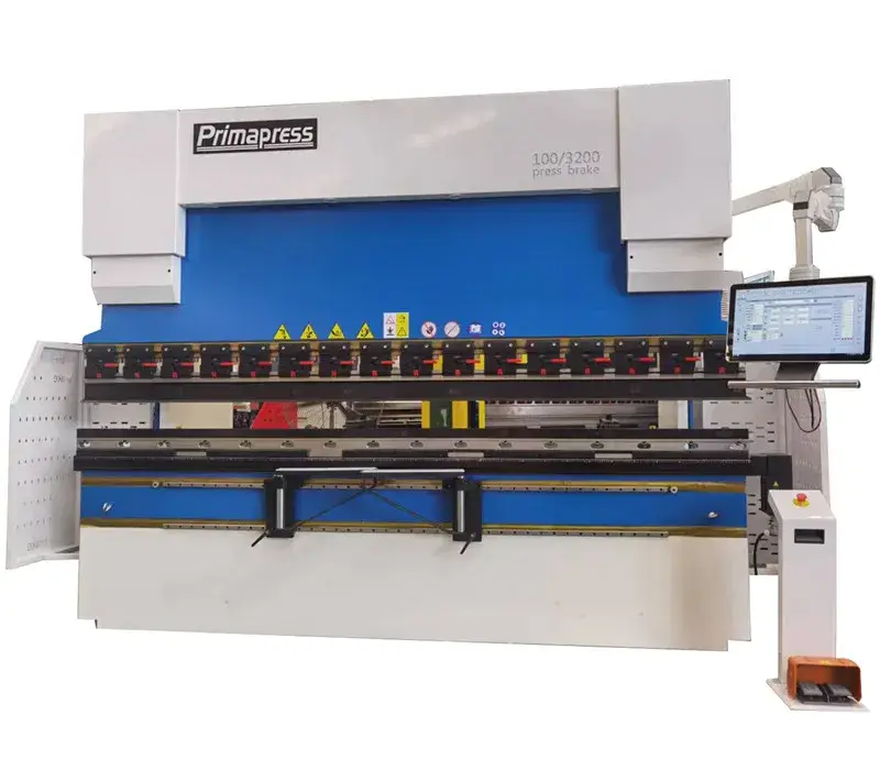 Máy uốn thủy lực chất lượng cao, công suất 100 tấn, chiều dài uốn 3200mm