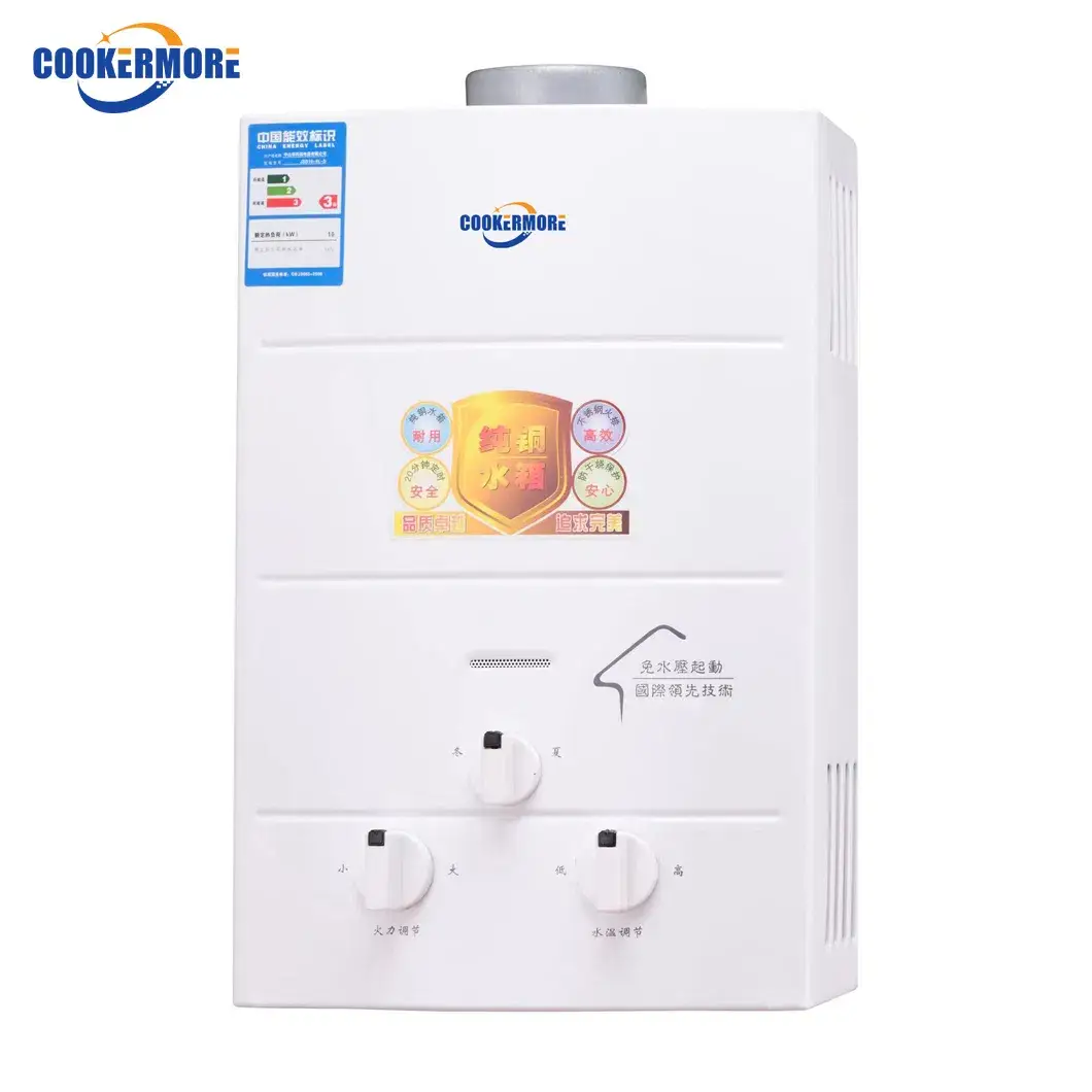 Bình nước nóng LPG Ng Instant: Chọn lựa từ 6L đến 20L, hiệu suất cao