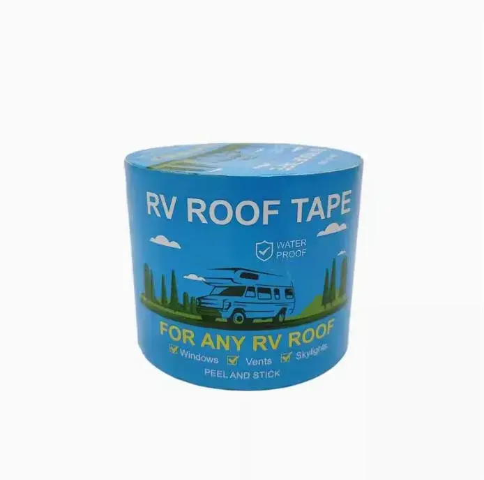 Băng keo butyl trắng dùng sửa chữa mái, niêm phong xe giải trí