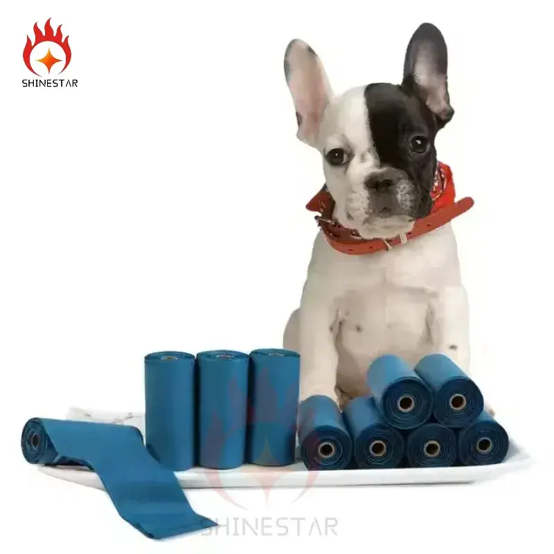 Túi đựng phân chó thân thiện với môi trường từ tinh bột ngô phân hủy sinh học, tiện lợi và thân thiện với người dùng