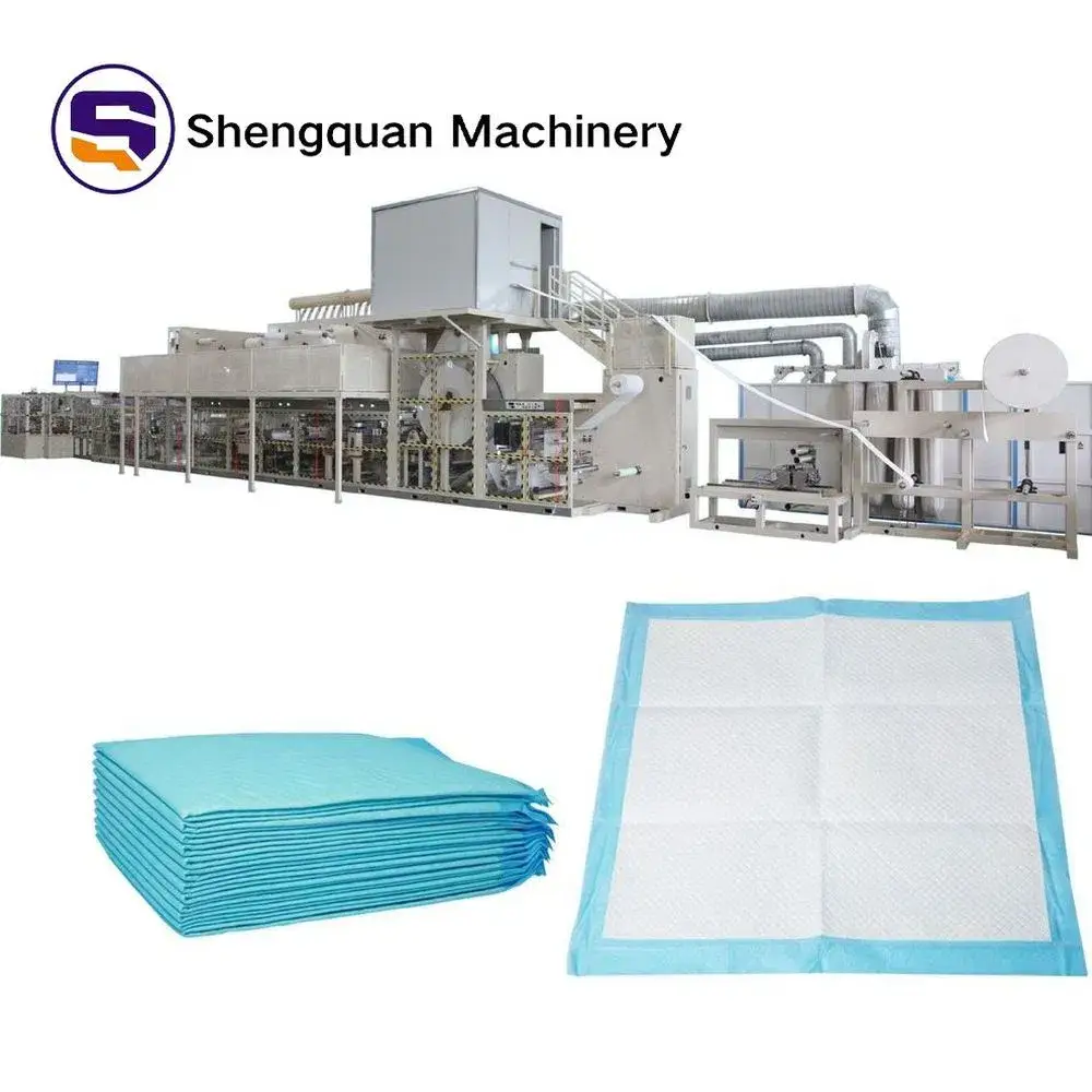 Máy sản xuất tấm lót y tế dùng một lần 300m với hiệu suất cao và tích hợp cảm biến