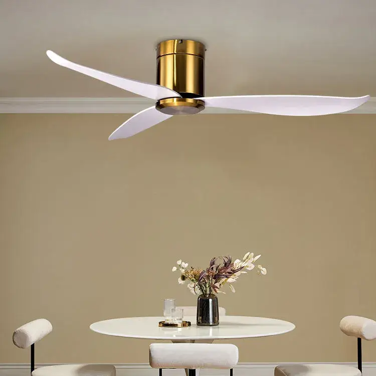 Quạt trần điều khiển từ xa với cánh quạt ABS trang trí phổ biến cho không gian gia đình