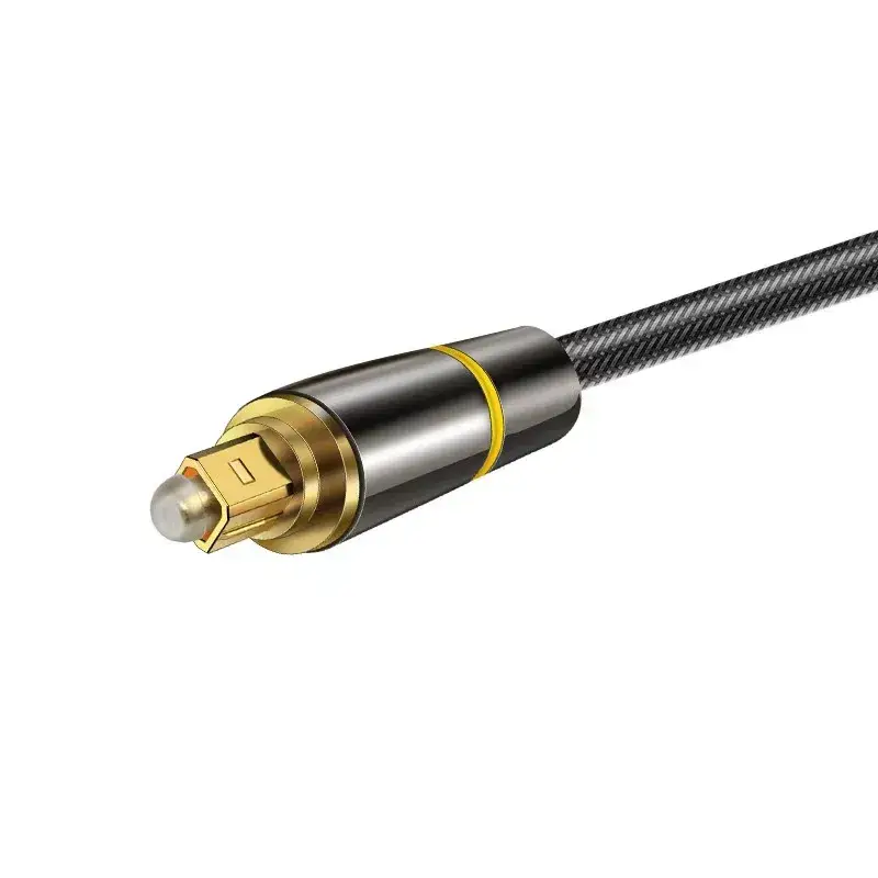 Cáp âm thanh Toslink Cool Design HQ, thời trang với vỏ bọc lưới nylon chất lượng cao