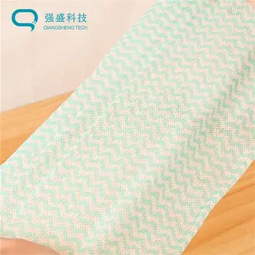 Vật liệu không dệt chọc kim cho khăn lau vệ sinh với thiết kế điểm nhấn