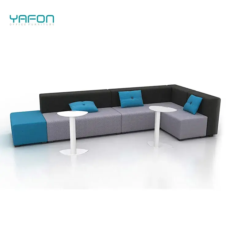 Bộ ghế sofa tiếp khách vải cao cấp, thiết kế hiện đại và linh hoạt cho nội thất