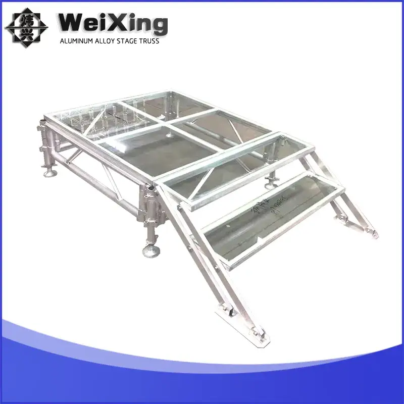 Sân khấu cưới cao cấp 40X20FT từ hợp kim nhôm với hệ thống ánh sáng tinh tế