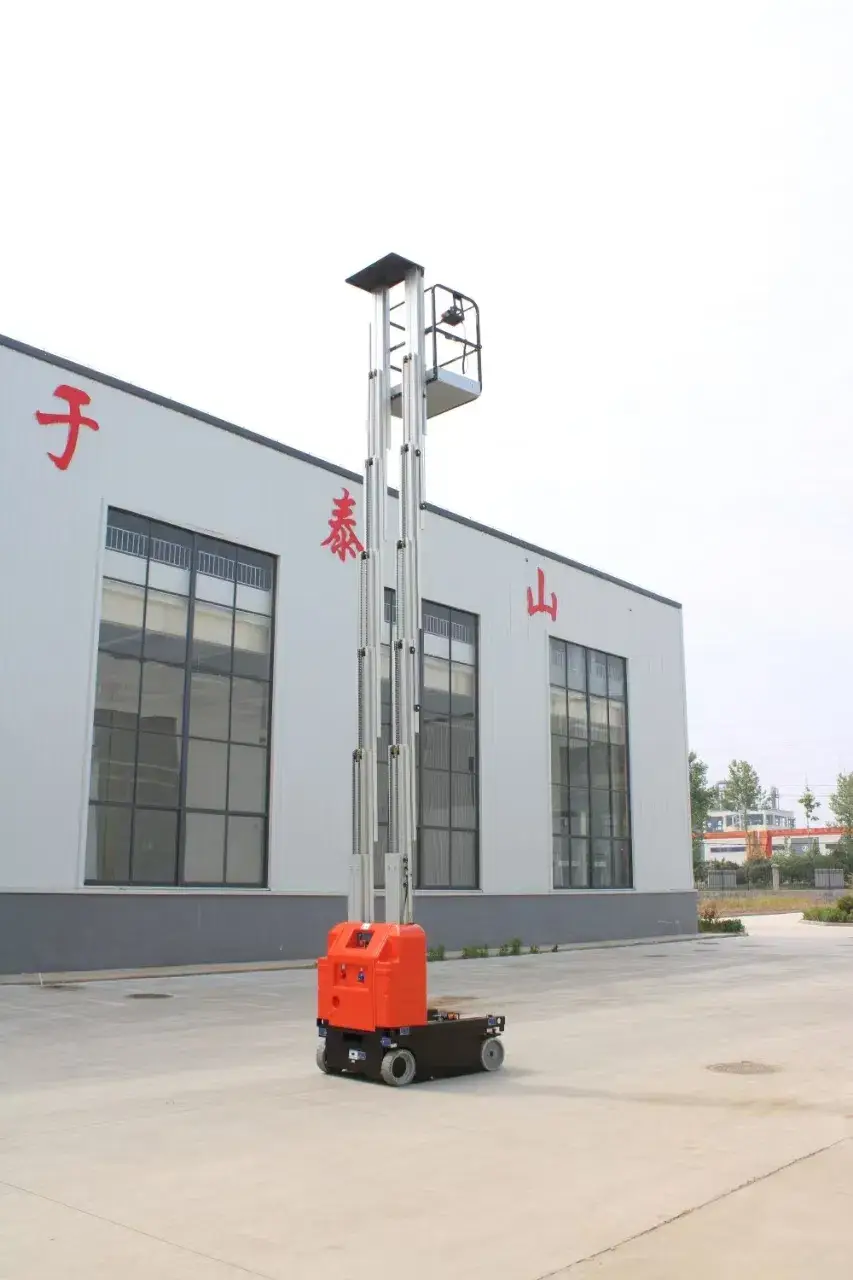 Thiết bị nâng người tự hành hai cột: Tối ưu hóa chiều cao làm việc lên đến 11 mét