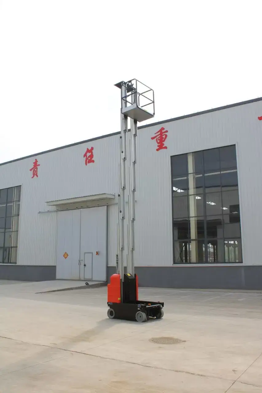 Thiết bị nâng người tự hành hai cột: Tối ưu hóa chiều cao làm việc lên đến 11 mét hình ảnh 14-description