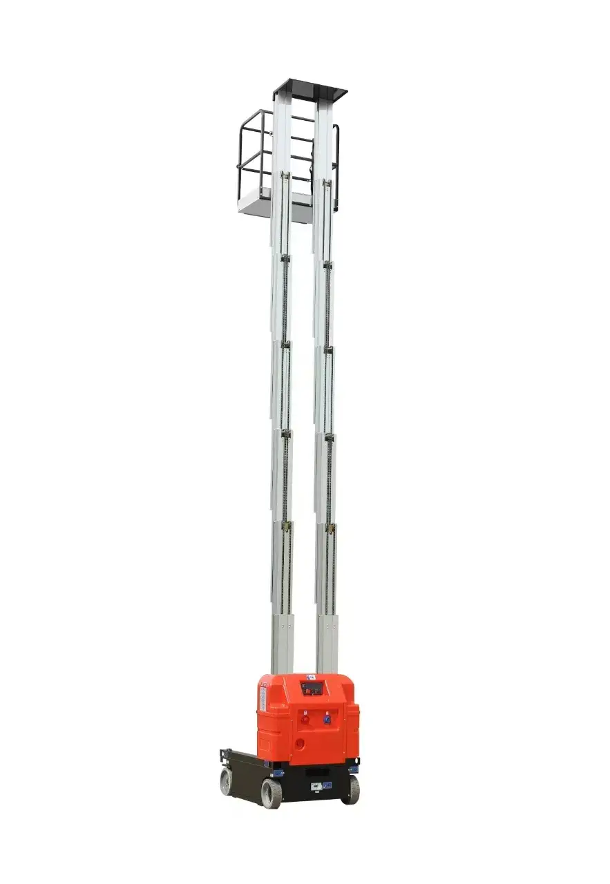 Thiết bị nâng người tự hành hai cột: Tối ưu hóa chiều cao làm việc lên đến 11 mét hình ảnh 12-description