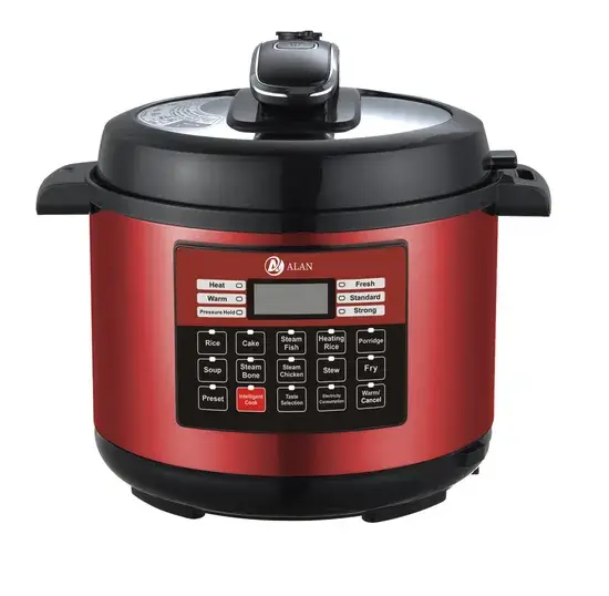 10 Nồi áp suất điện 5 lít điều khiển bằng vi tính, phù hợp sử dụng thương mại và tích hợp chức năng hẹn giờ tự động hình ảnh 1-description