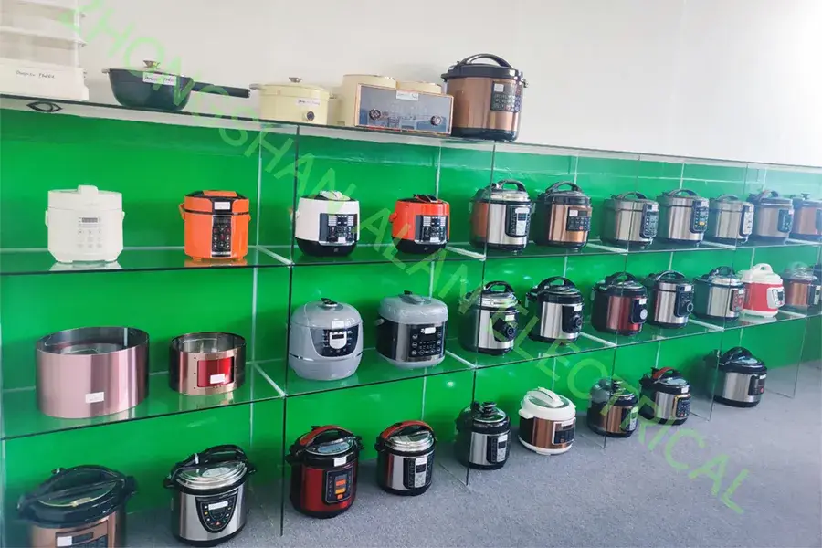 10 Nồi áp suất điện 5 lít điều khiển bằng vi tính, phù hợp sử dụng thương mại và tích hợp chức năng hẹn giờ tự động hình ảnh 15-description