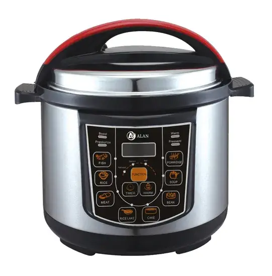 10 Nồi áp suất điện 5 lít điều khiển bằng vi tính, phù hợp sử dụng thương mại và tích hợp chức năng hẹn giờ tự động
