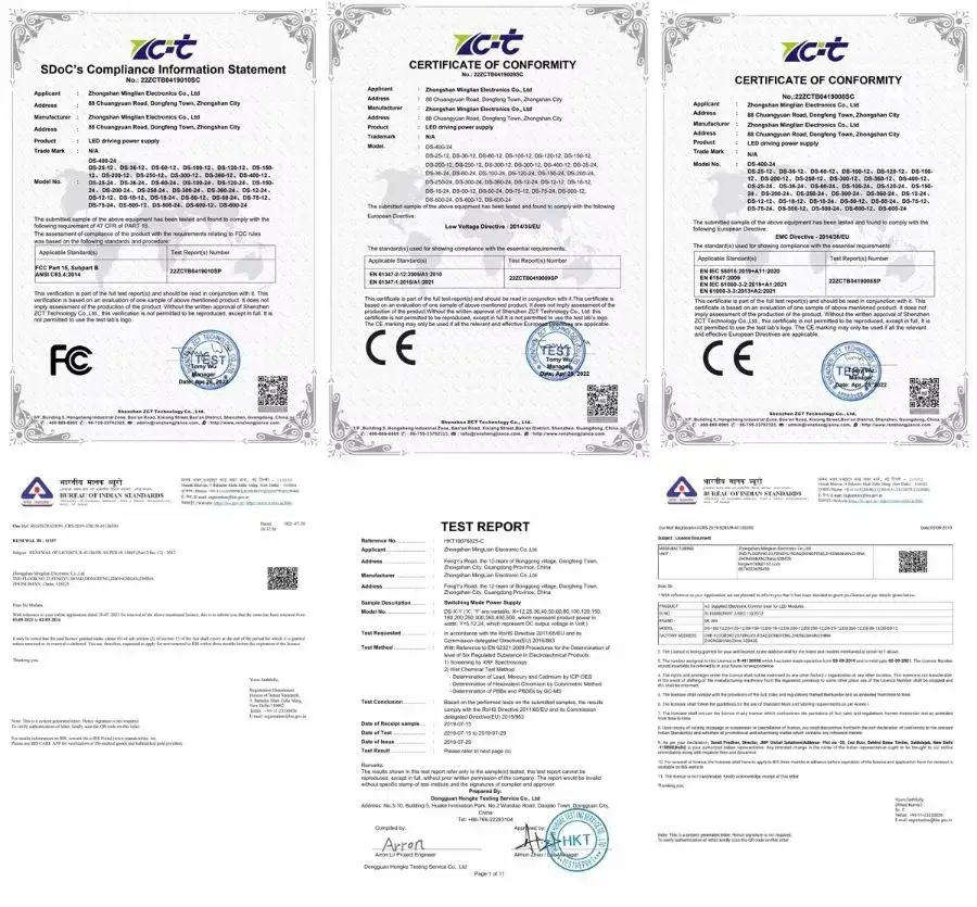 110V 220V Biến áp nguồn DC 12V 10A cho CCTV và đèn LED Strip từ 60W đến 300W hình ảnh 21-description