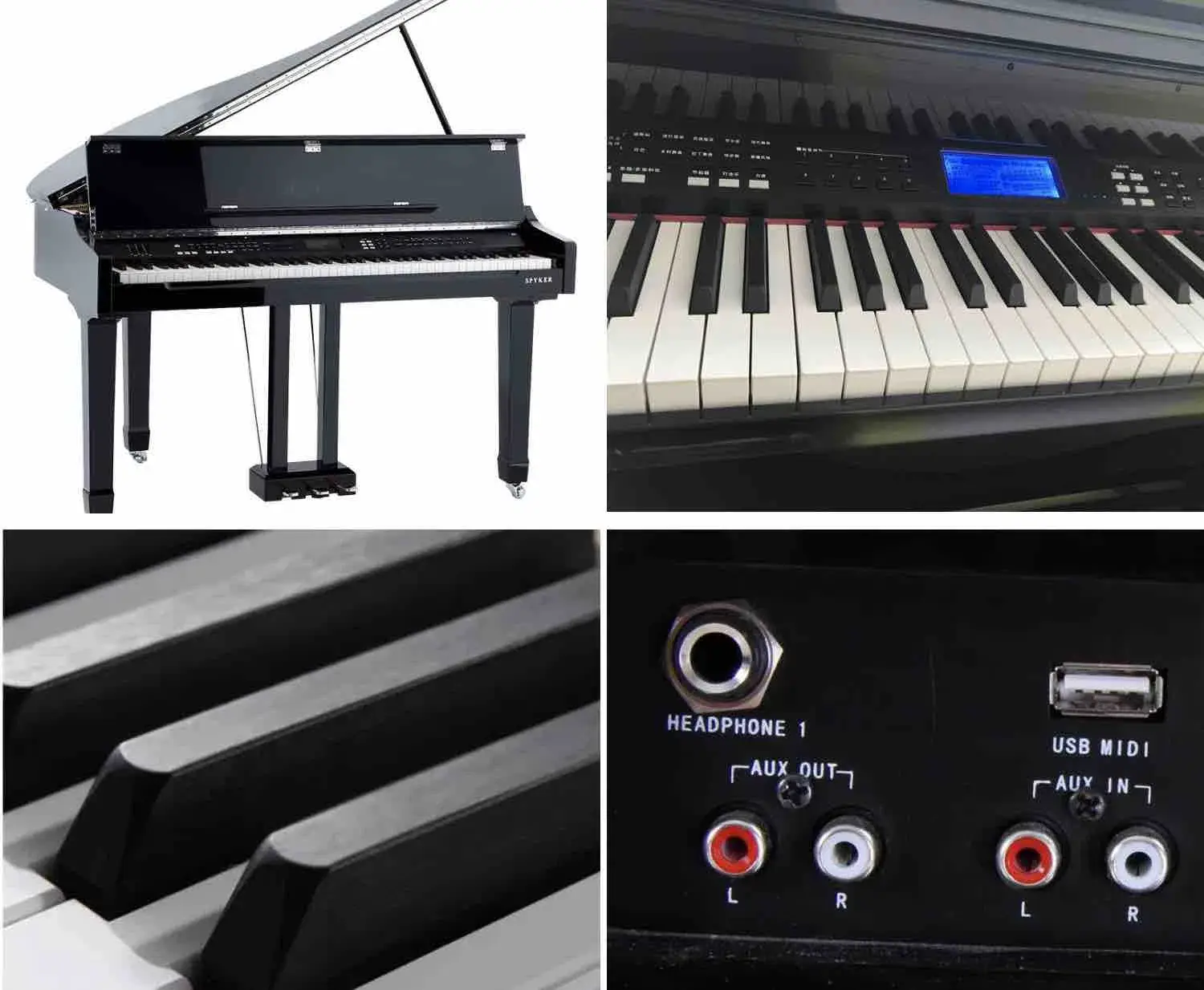 Đàn Piano Kỹ Thuật Số Gd100: Bàn Phím Cổ Điển, Màu Đỏ Bóng, 88 Phím