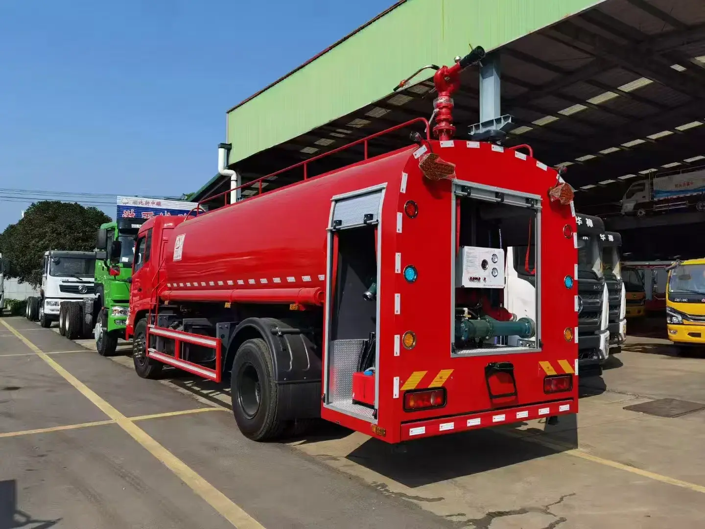 Xe cứu hỏa hạng nặng - Giải pháp hiệu quả cho nhiệm vụ cứu hỏa cháy