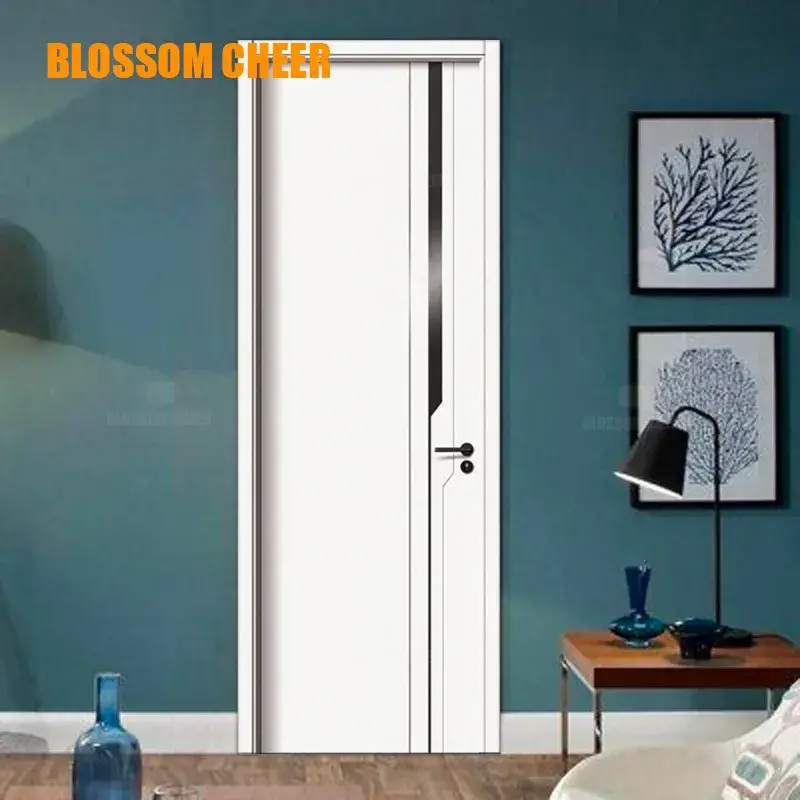 Cửa gỗ nội thất cho ngôi nhà gỗ sử dụng công nghệ composite tinh thể carbon
