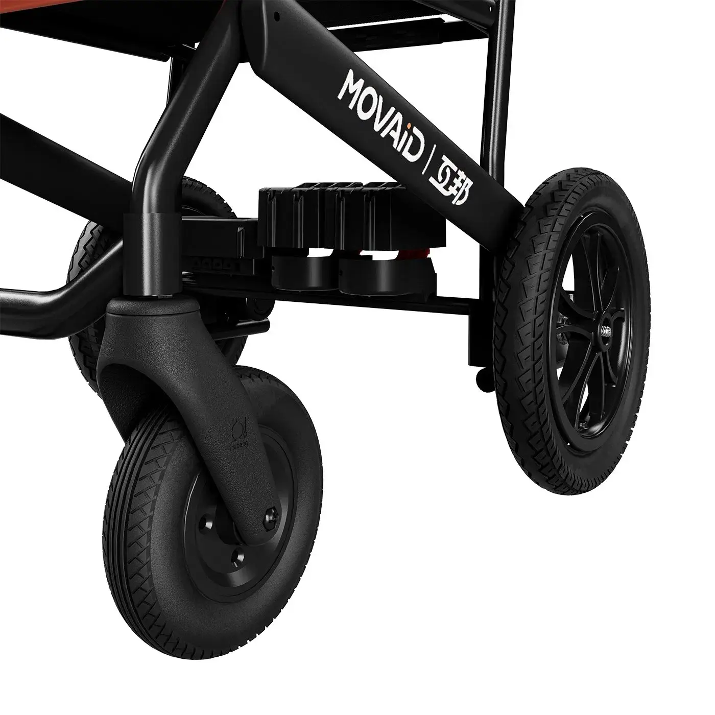 Xe lăn điện nhẹ và di động 11kg sử dụng sợi Carbon năm 2023 cho động cơ không chổi than