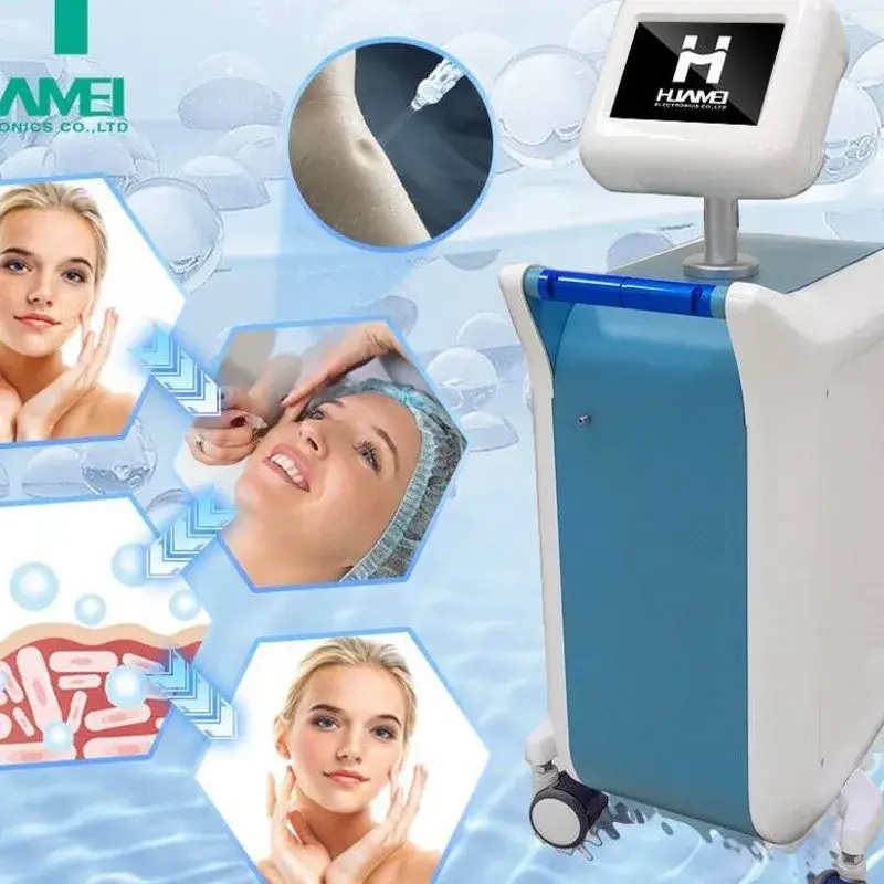 Jet Peel Huamei - Thiết bị Tẩy da trắng da Sáng tạo cho SPA Tái tạo da hiệu quả