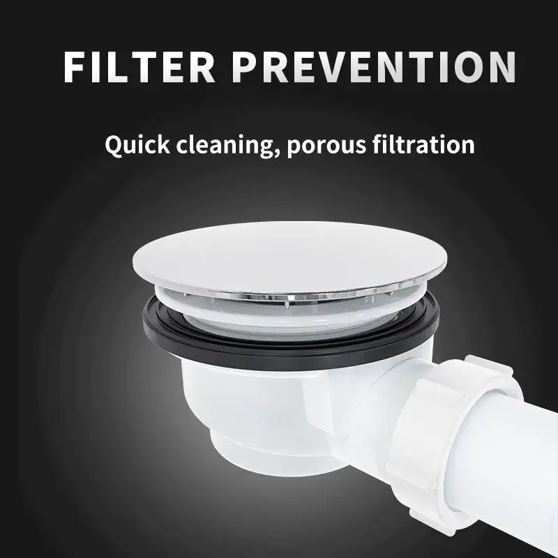Nắp cống tắm chống mùi, chống côn trùng dễ lắp đặt - Giải pháp xử lý rác thải và thoát nước cho phòng tắm