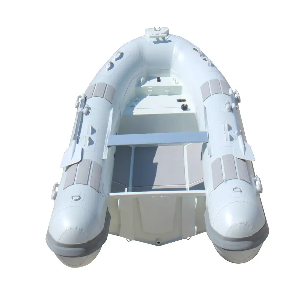 Inflatable Tender Hai Vỏ Bằng Nhôm Ống Hypalon Orca Trắng 360 - Sự Lựa Chọn Hoàn Hảo cho Ngư dân và Du khách