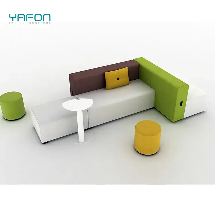 Bộ ghế sofa tiếp khách vải cao cấp, thiết kế hiện đại và linh hoạt cho nội thất