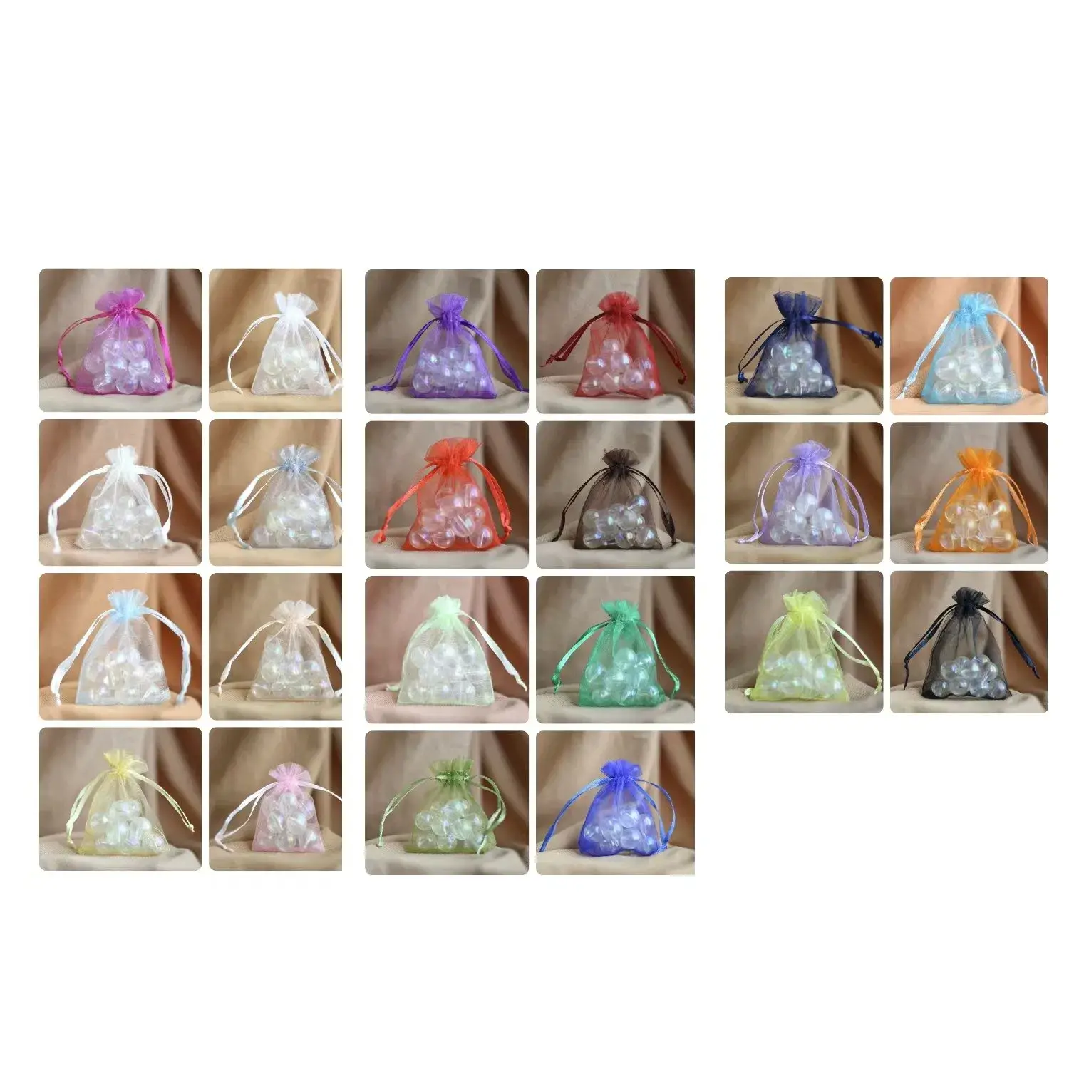 Túi đựng quà bằng vải organza trong suốt - lựa chọn hoàn hảo cho việc đóng gói quà tặng trong dịp lễ