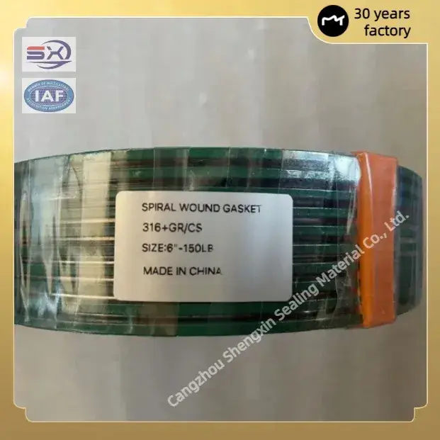 Niêm phong dạng xoắn ốc gia cố từ vật liệu thép carbon chất lượng cao