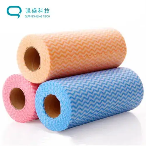 Vật liệu không dệt chọc kim cho khăn lau vệ sinh với thiết kế điểm nhấn