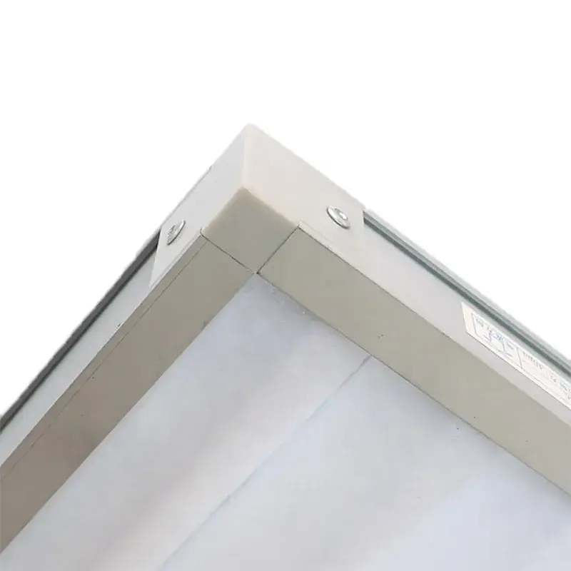 Bộ lọc không khí hiệu suất chính panel pleated với lưới kim loại