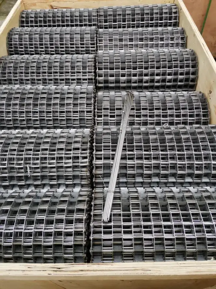 Băng tải tổ ong với vật liệu thép không gỉ dành cho pin và ứng dụng trong ngành hàng hải