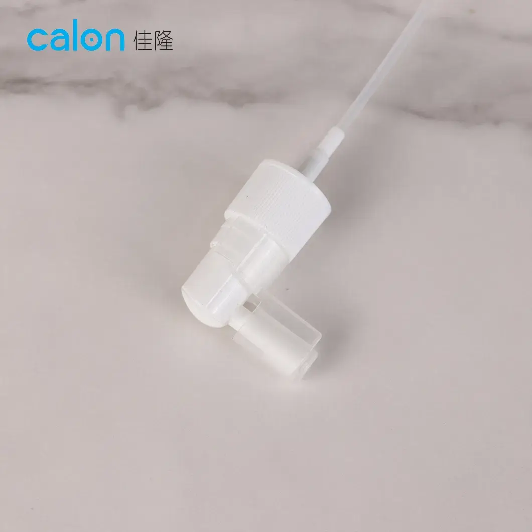 Bình xịt nước súc miệng kiểu nhấn, vòi dài, xịt sương mịn, bình xịt mũi miệng chất liệu nhựa 18/410