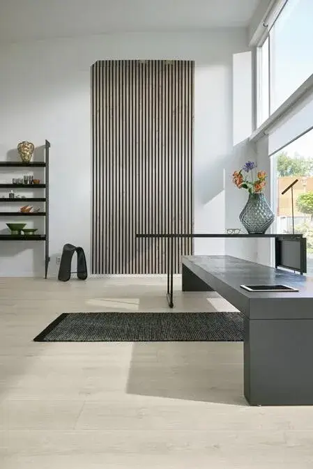 Bảng gỗ slat được chứng nhận CE, giúp cách âm linh hoạt