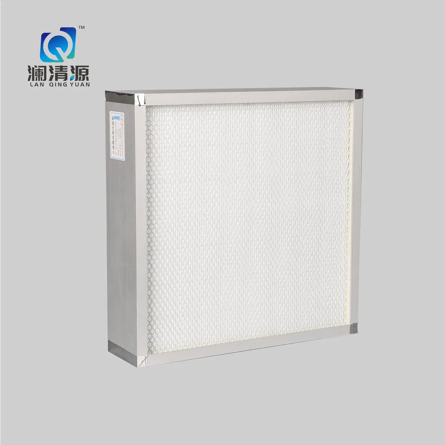 Bộ tách bán hàng không có vách ngăn và bộ lọc HEPA hiệu suất cao, phù hợp với nhiệt độ cao, màng lọc không khí từ nhà sản xuất chính