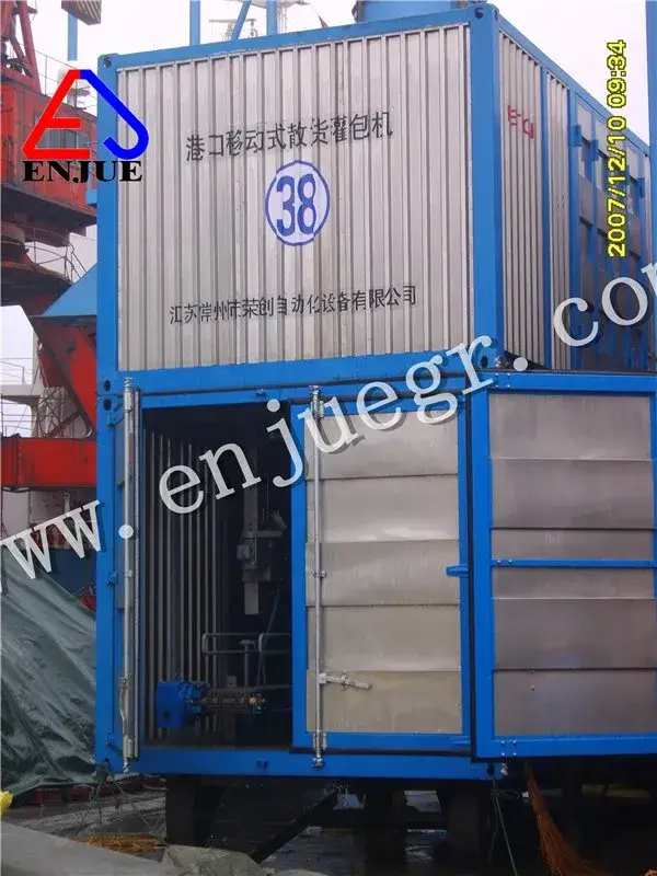 Dịch vụ cân và đóng bao hàng hóa trong container dung tích từ 50t đến 100t