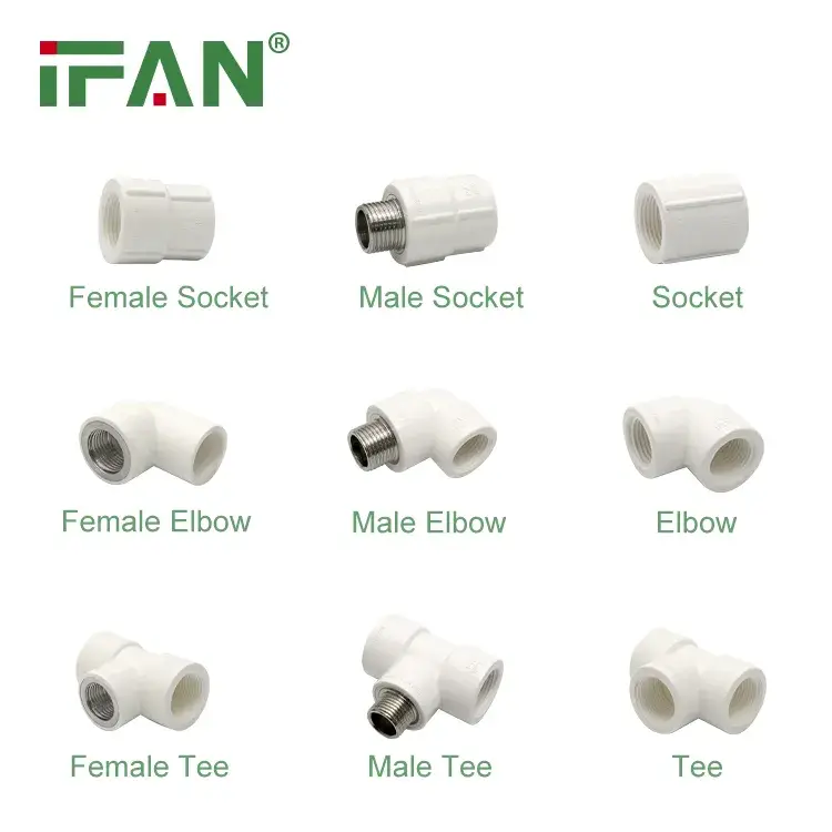 Ống PVC UPVC Ifan Nữ Ren 1/2PVC Sch 40 - Sản phẩm chất lượng cao